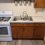 Kitchen in apartment