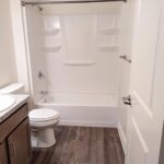 Bathroom in apartment rental