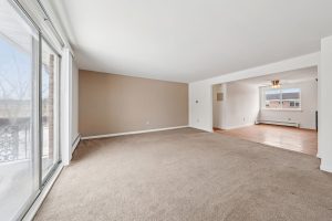 Living room in apartment for rent