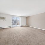 Living room in apartment rentals