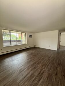 Living room in apartment for rent