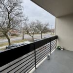 Balcony in studio apartment