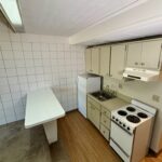 Kitchen in studio apartment for rent