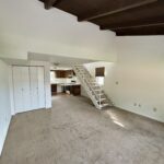 Living room in townhome for rent