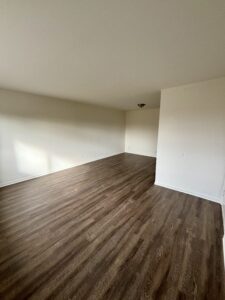 Living area in apartment rental