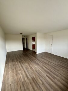 Apartment rental living room