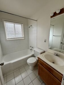 Bathroom in apartment rental