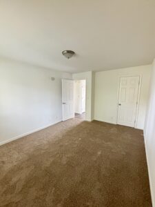 Second bedroom view in apartment rental
