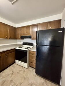 Kitchen of Townhouse rental