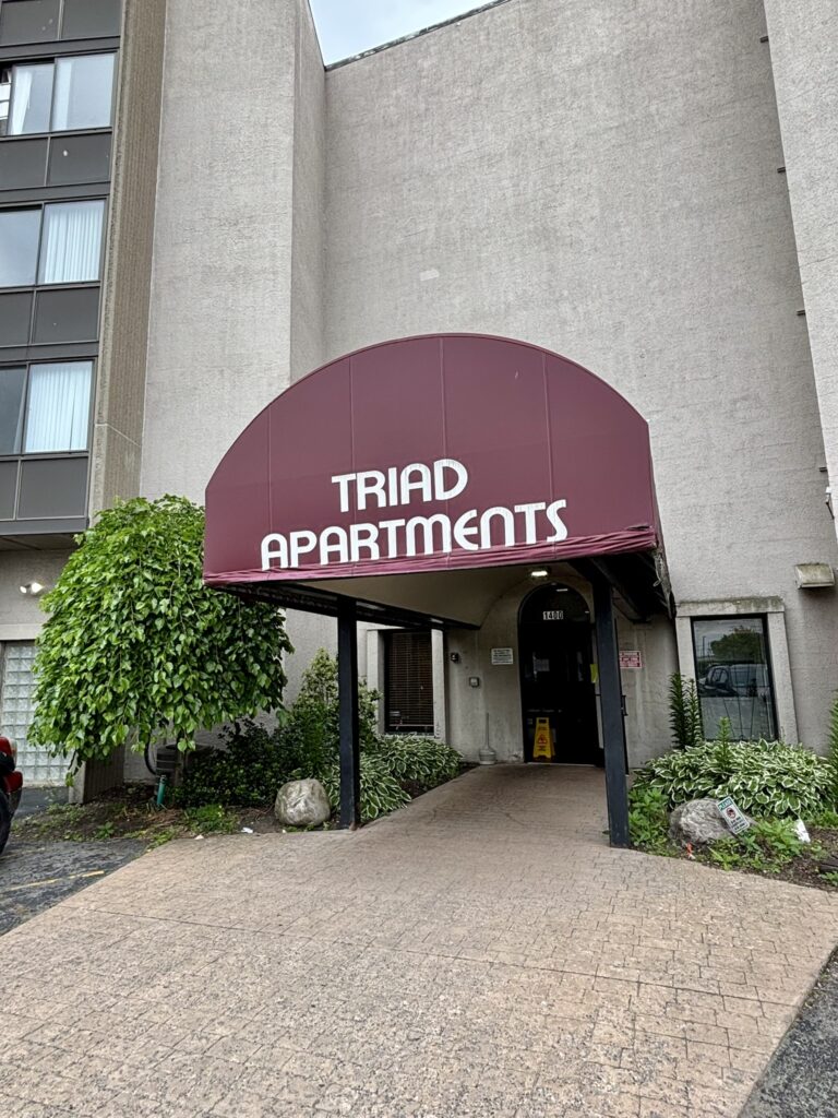 Apartment building near University at Buffalo