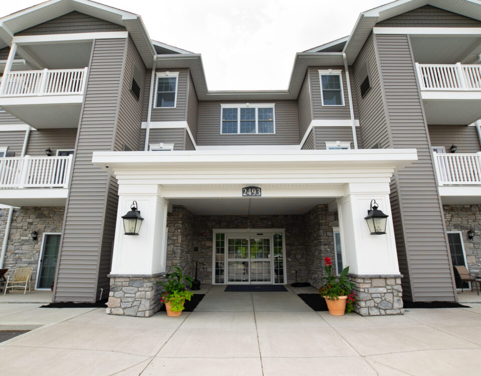 Amherst apartment building