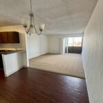 Student Apartment rental living room