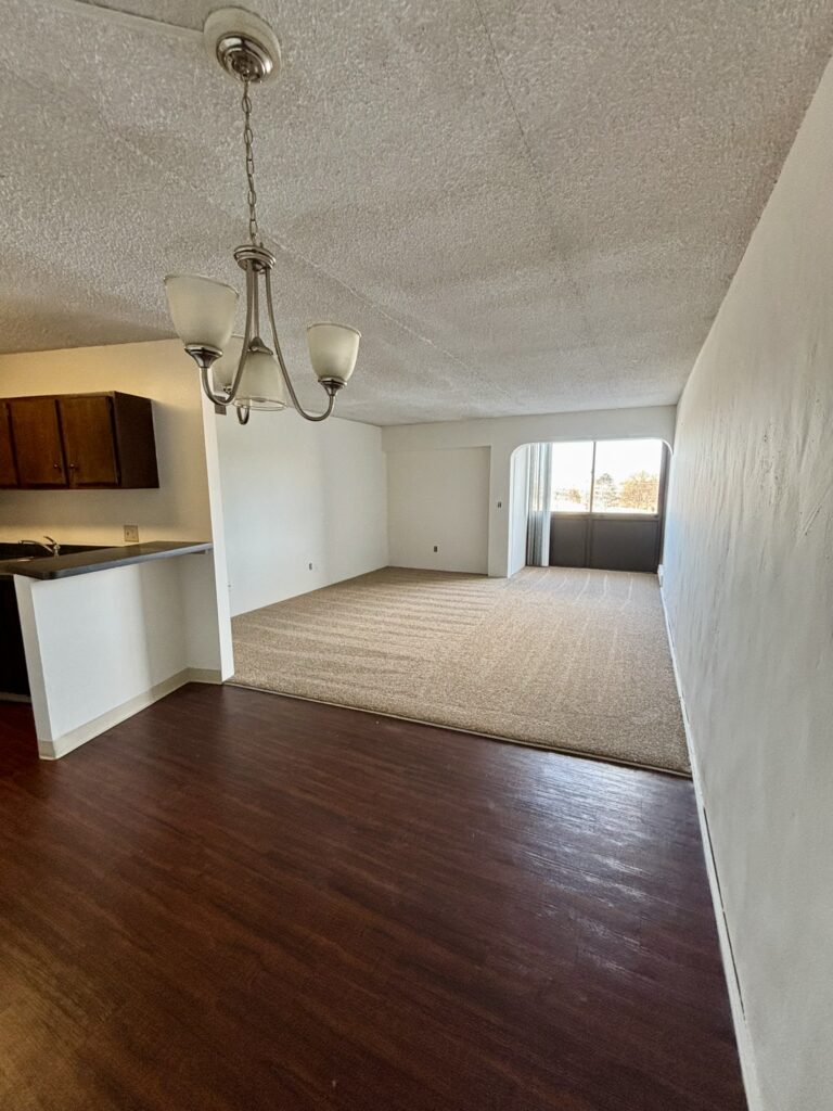 Student Apartment rental living room